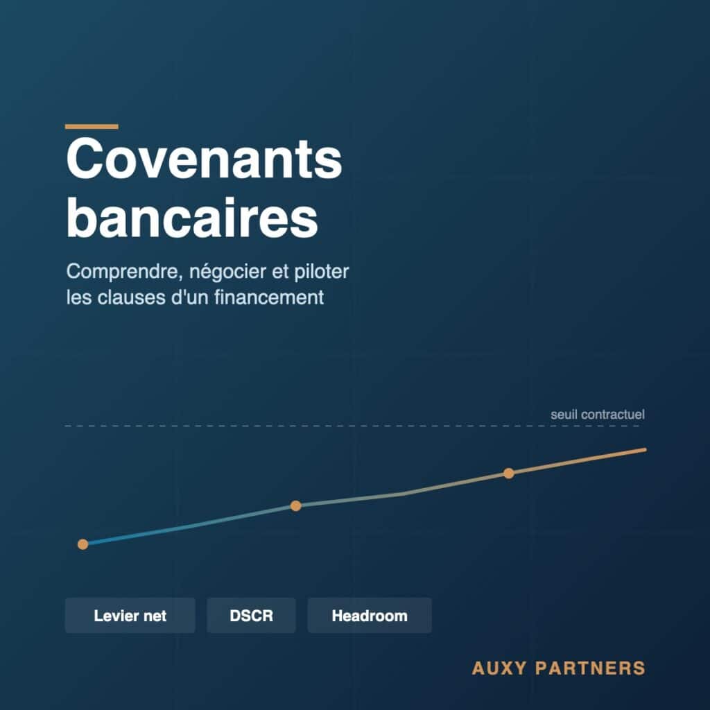 Covenants bancaires : trajectoire de levier et seuil contractuel d'un financement